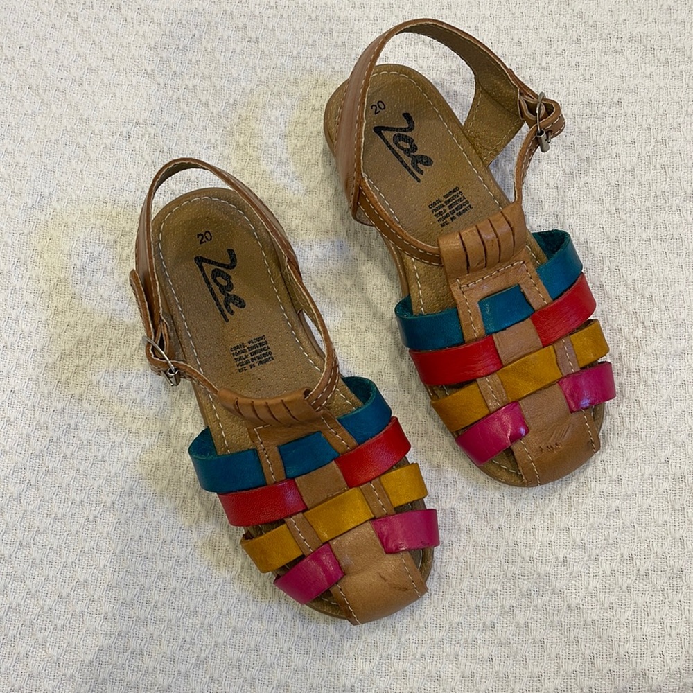 Leather sandals Zoe